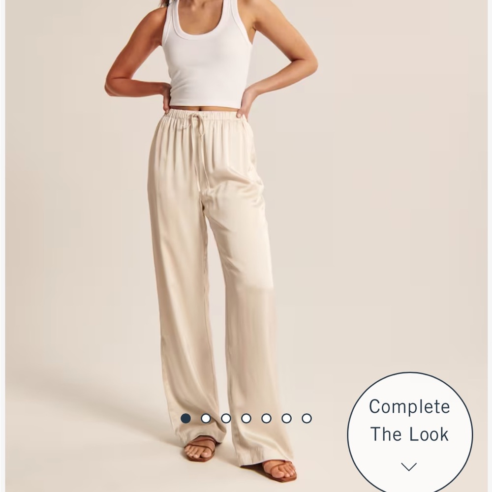 Abercrombie Satin Pants